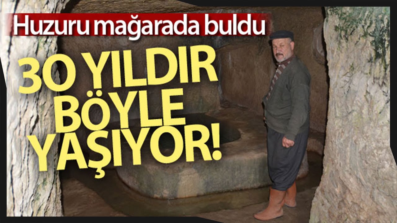 30 Yıldır Mağarada Yaşıyor