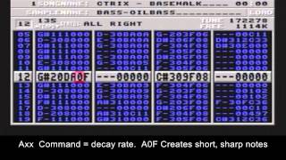 Amiga Protracker 2.x quick demo by cTrix