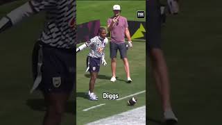 Tom Brady dishing it at flag football #tombrady #tb12 #nfl #football
