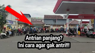 Pakai Cara ini Isi Bensin tanpa Antrian panjang Di SPBU