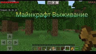 Играю Minecraft Выживание