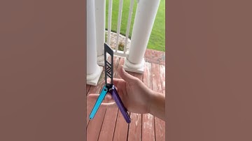 Rev giraffe 🦒 (Balisong/butterfly knife flipping)