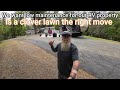 Clover front lawn, lets stay low maintenance
