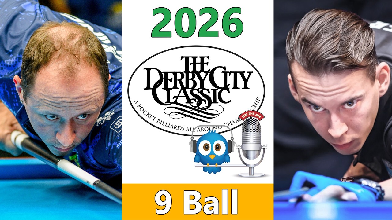 Shane Van Boening vs Marco Teutscher - 9 Ball - 2026 Derby City Classic rd 11