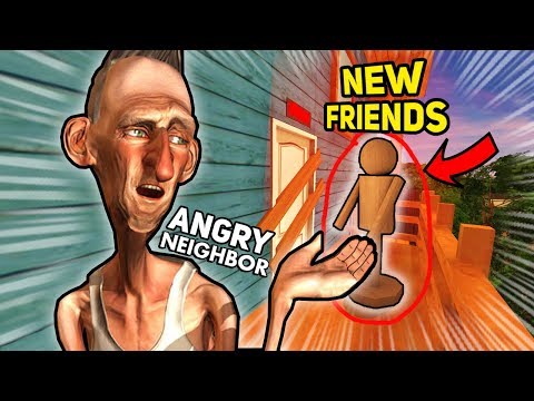 Angry Neighbor HAS SOME NEW FRIENDS Updated Version Angry Neighbor Hello Neighbor Ripoff