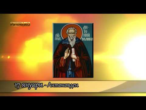 Празници и обичаи 17 1 2016 Антоновден 