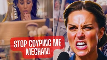 SHAME ON YOU! Princess Kate EXPLODES After Meghan Caught COSPLAYING Her’s Cockpit Pic in DC Reel.