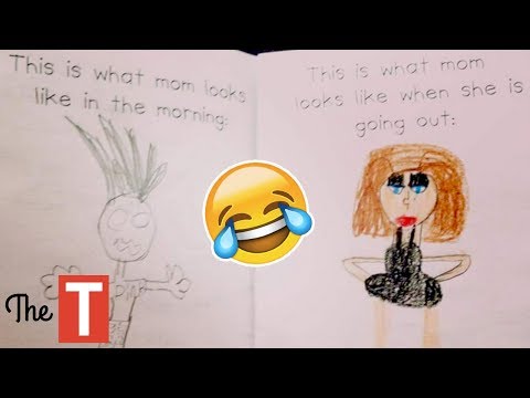 22 Funny Kids Drawings That Say a Lot About Their Parents