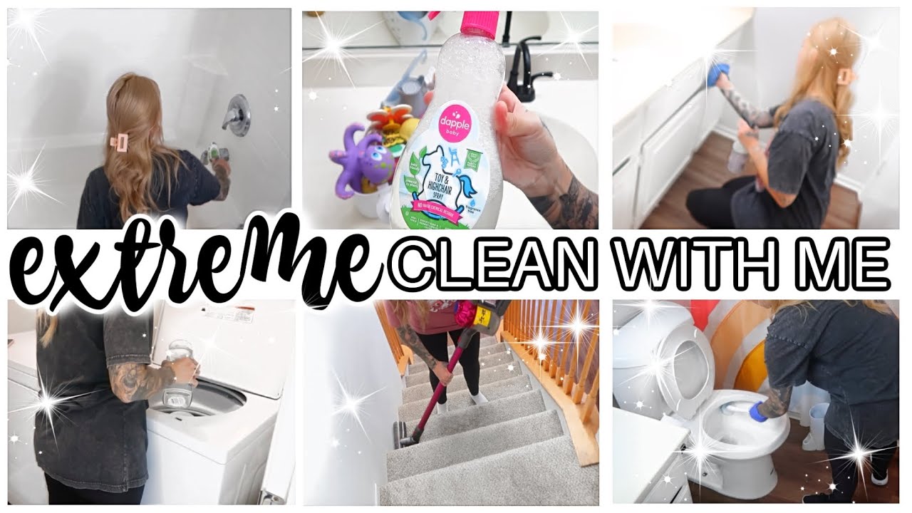 NEW EXTREME CLEAN WITH ME SPRING CLEANING MOTIVATION 2023 - YouTube