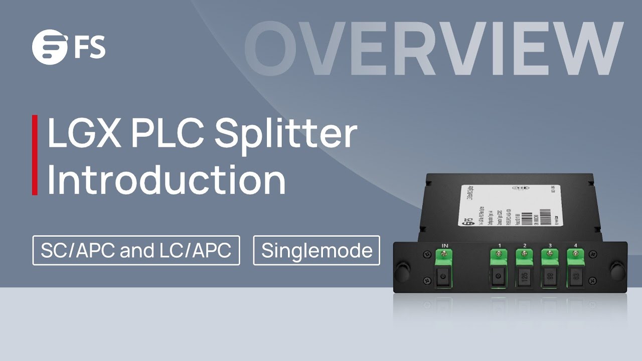 LGX Cassette PLC Splitter Overall Introduction | FS
