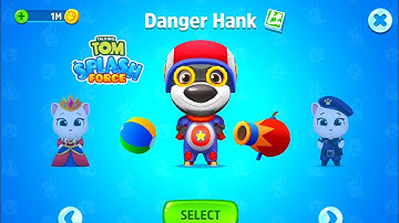 Talking Tom Splash Force - Danger Hank - New Game Android iOS Gameplay