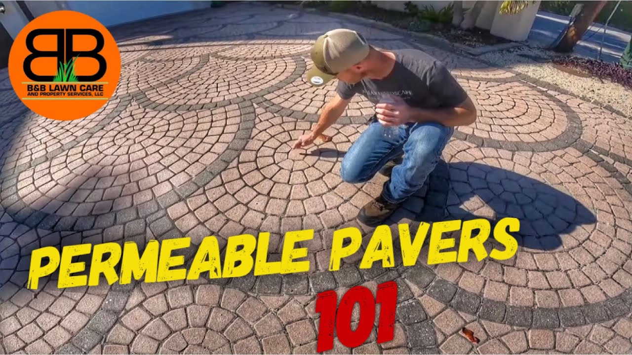 Permeable Pavers Vs Regular Pavers (Quoting and Installing) With Caleb Auman YouTube