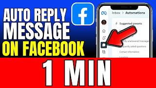 How To Auto Reply Message On Facebook 2026 (Fast And Easy) screenshot 5