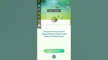 shaymin mythical Pokemon change form #gofest2023 #pokemongofest