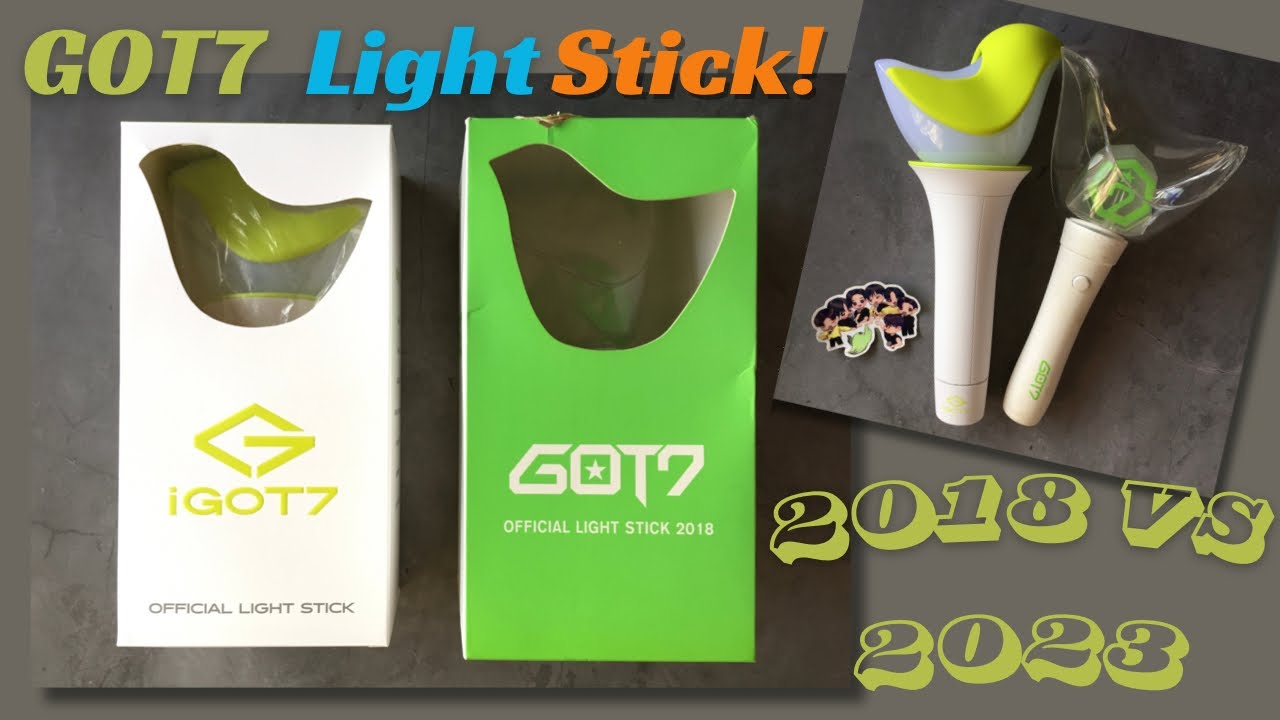 Review] GOT7 Light Stick | Version 2018 vs Version 3 🪄 - YouTube