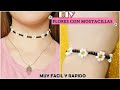 Tutorial🌼 Flores con mostacillas choker /pulsera