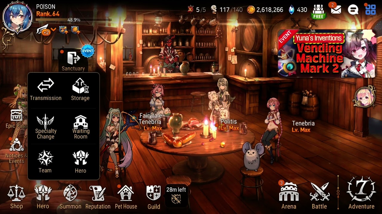 Using my C Dom Recall [Epic Seven]