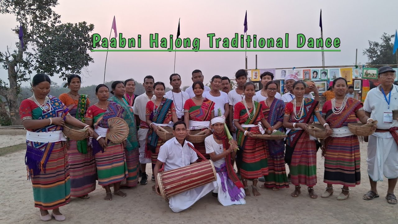 Paabni Hajong Traditional Dance | Mahakumbh Hajong Mixure Cultural Group | 2025