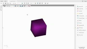 Demonstration for 3D PDF Export SDK