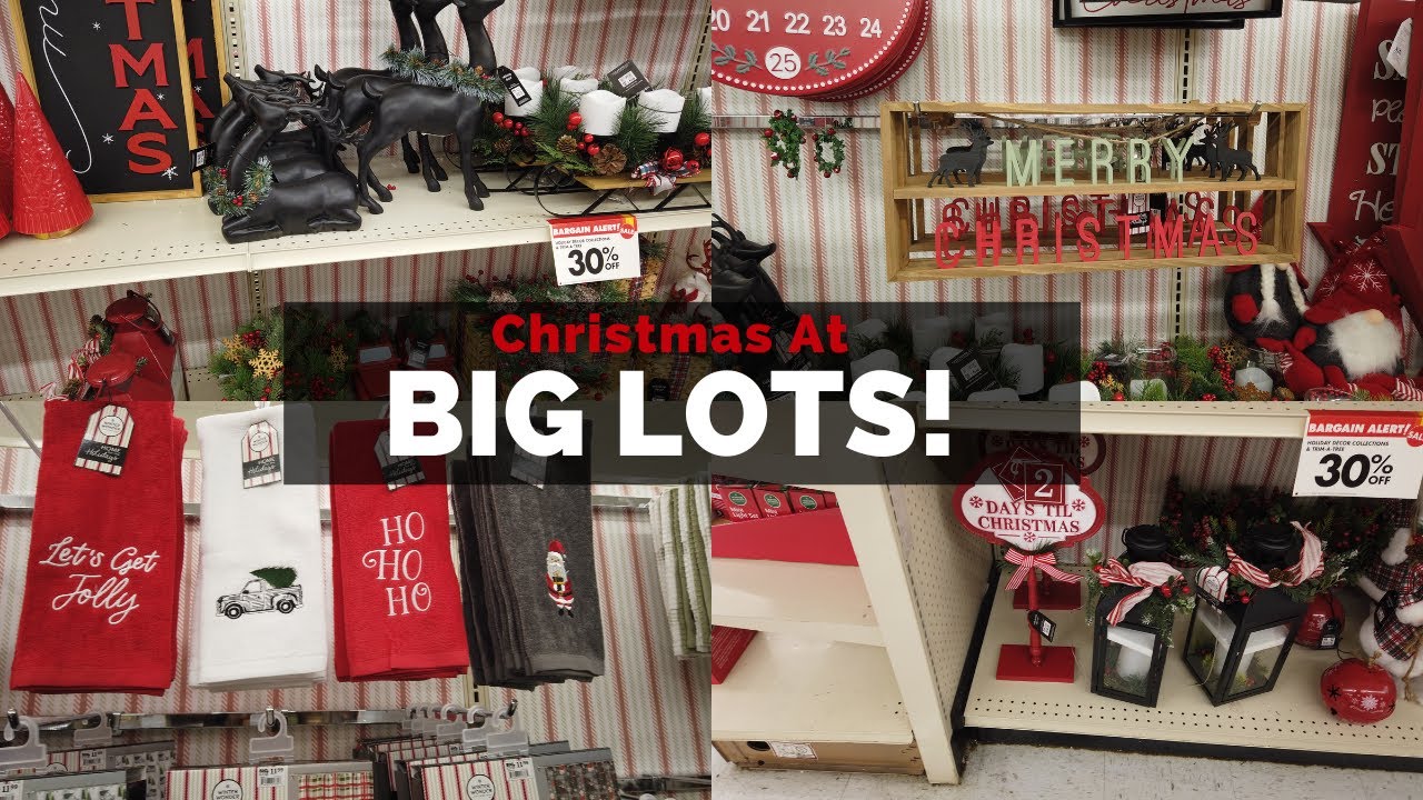 CHRISTMAS AT BIG LOTS! 🎄* CHRISTMAS DECOR * HOLIDAY DECORATING *BIG