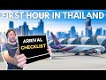 A guide to your first hour in bangkok thailand