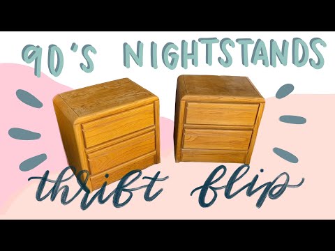 black dresser and night stand