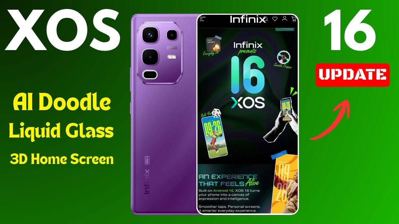 XOS 16 Update Is Here 🔥 | XOS 16 all new features, Changes & First Look | Infinix Android 16 Update