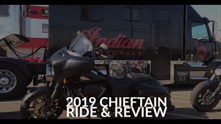2020 Indian Chieftain ride and review.