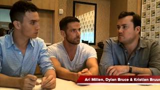 Ari Millen, Dylan Bruce & Kristian Bruun Talk ORPHAN BLACK Wealth