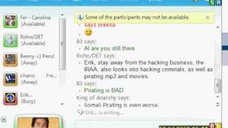 A msn convo prank on ERIK from canucks com message boards