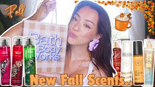 πNEW BATH & BODY WORKS FALL SCENTS!π ππ