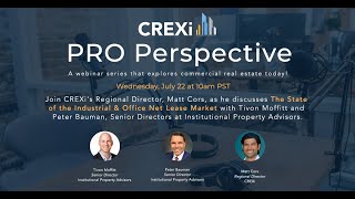 PRO Perspective: Industrial & Office Net Leases | Crexi