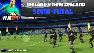 Rugby Nation 24 World Cup mode (IRE V NZ) screenshot 5