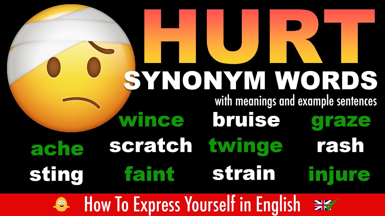 Hurt Synonym Meaning