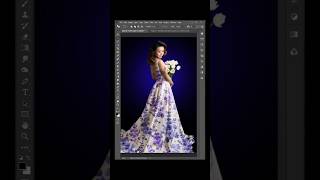 Photoshop tips-How to add pattern on dress #tricks #adobe #photoshop #tips #trendingnow #explorepage