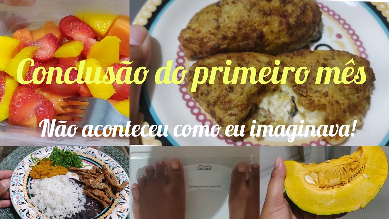 CONCLUSÃO DO PRIMEIRO MÊS DE REEDUCAÇÃO  ALIMENTAR, QUANTOS QUILOS PERDI? O INESPERADO ACONTECEU 😔