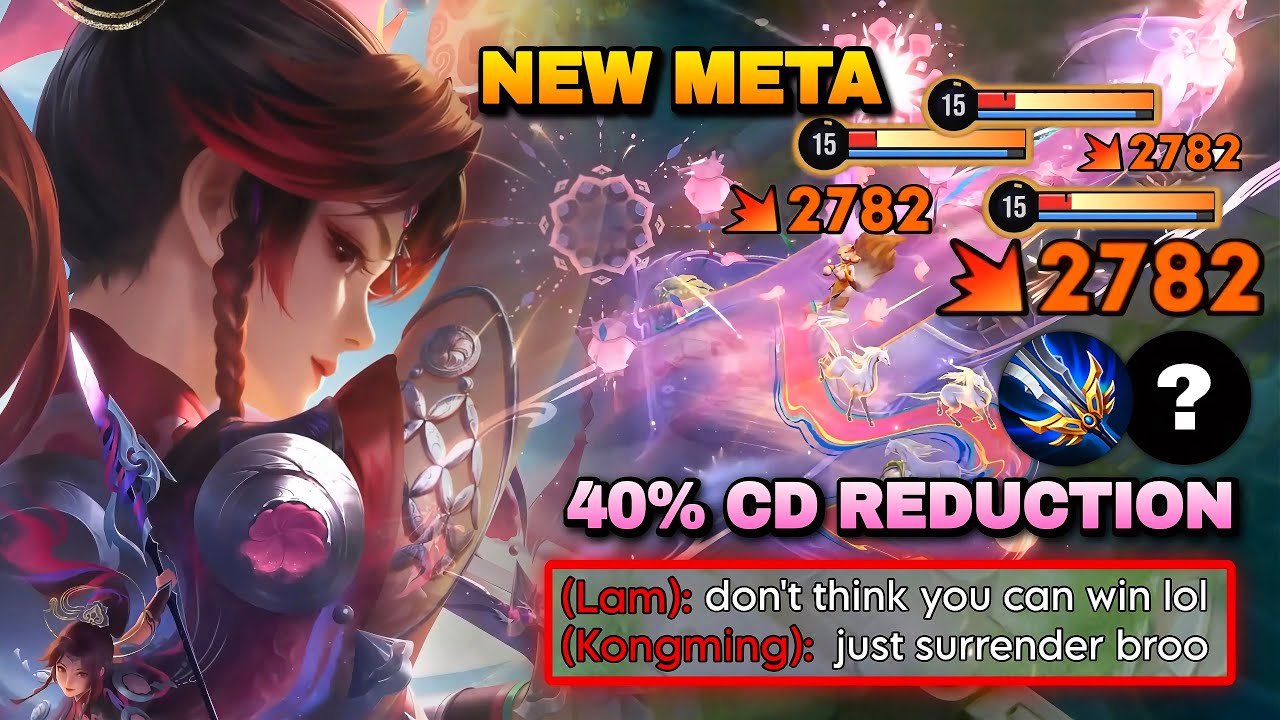 YING LNY 2026 SKIN & 40% CD REDUCTION BUILD IS THE NEW META IN JUNGLE! | HONOR OF KINGS