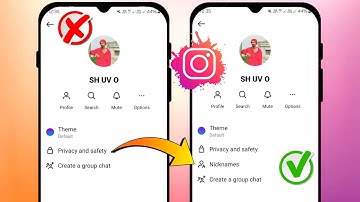 How to Fix Instagram Chat Nickname Option Not Showing 2025 | instagram nickname not showing