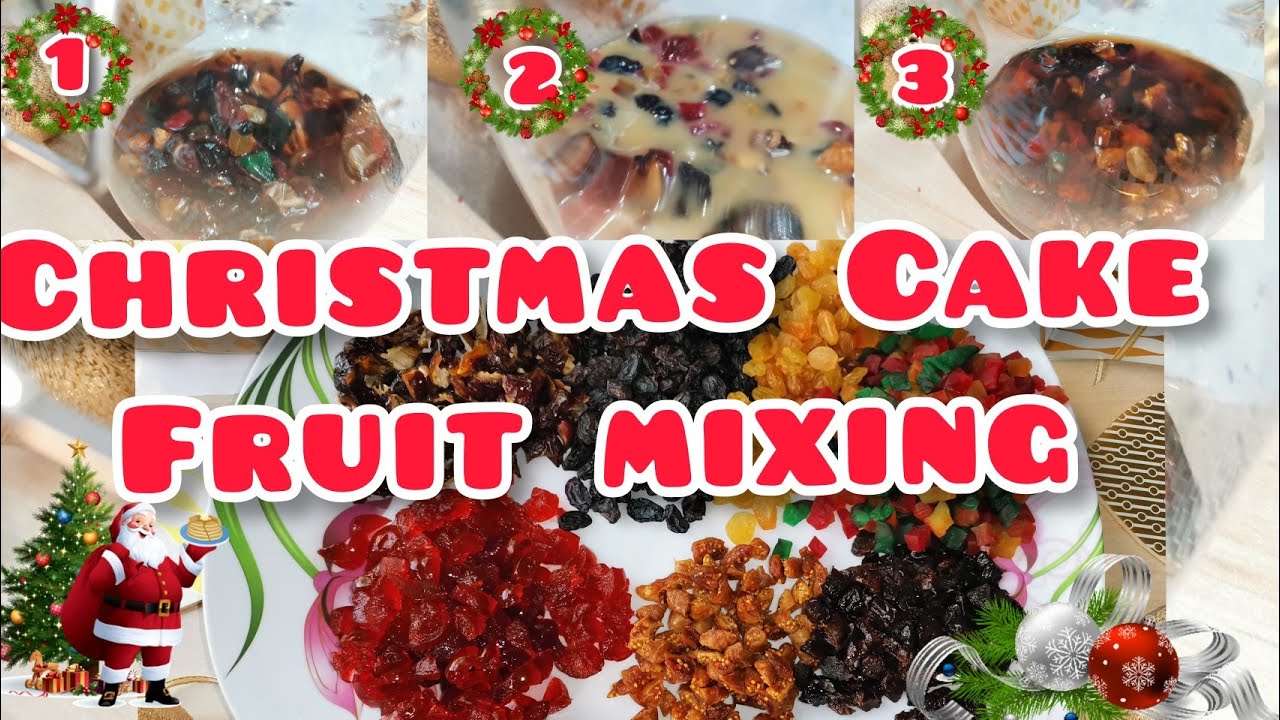 CAKE MIXING/FRUIT MIXING FOR PLUM CAKE/ കേക്ക് മിക്സിംഗ്/How to soak