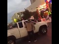 SJWs blocking traffic threaten pick-up truck - immediately regret it