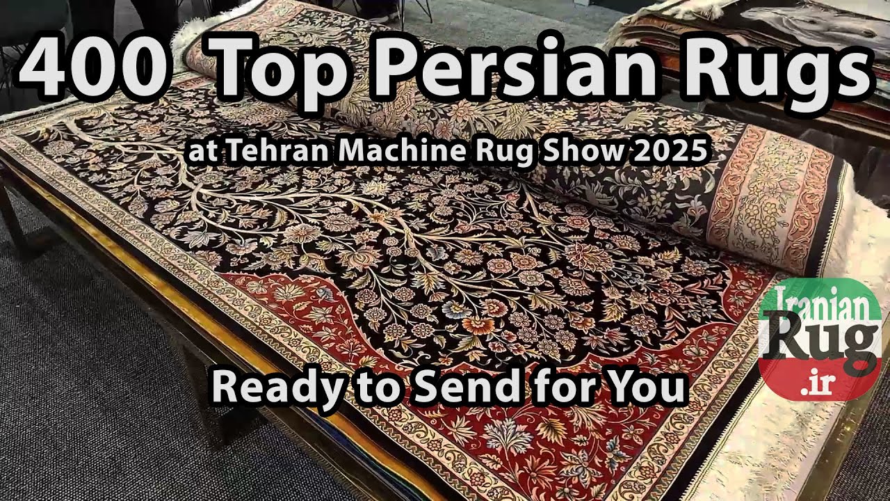 400 Persian/Iranian Machine Rugs Ready to send for You | Machine Rugs Show on OCT 2025, Tehran, IRAN