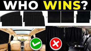 TOP 5 BEST CAR CURTAINS 2026 | Affordable CAR WINDOW SHADES on AMAZON