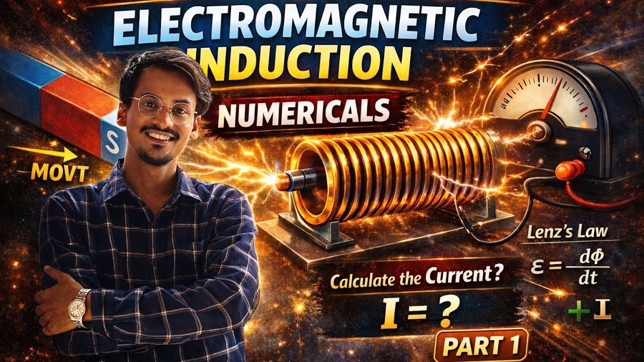 Most Important Electromagnetic Induction Numericals | Part 1 | Board Exam Special