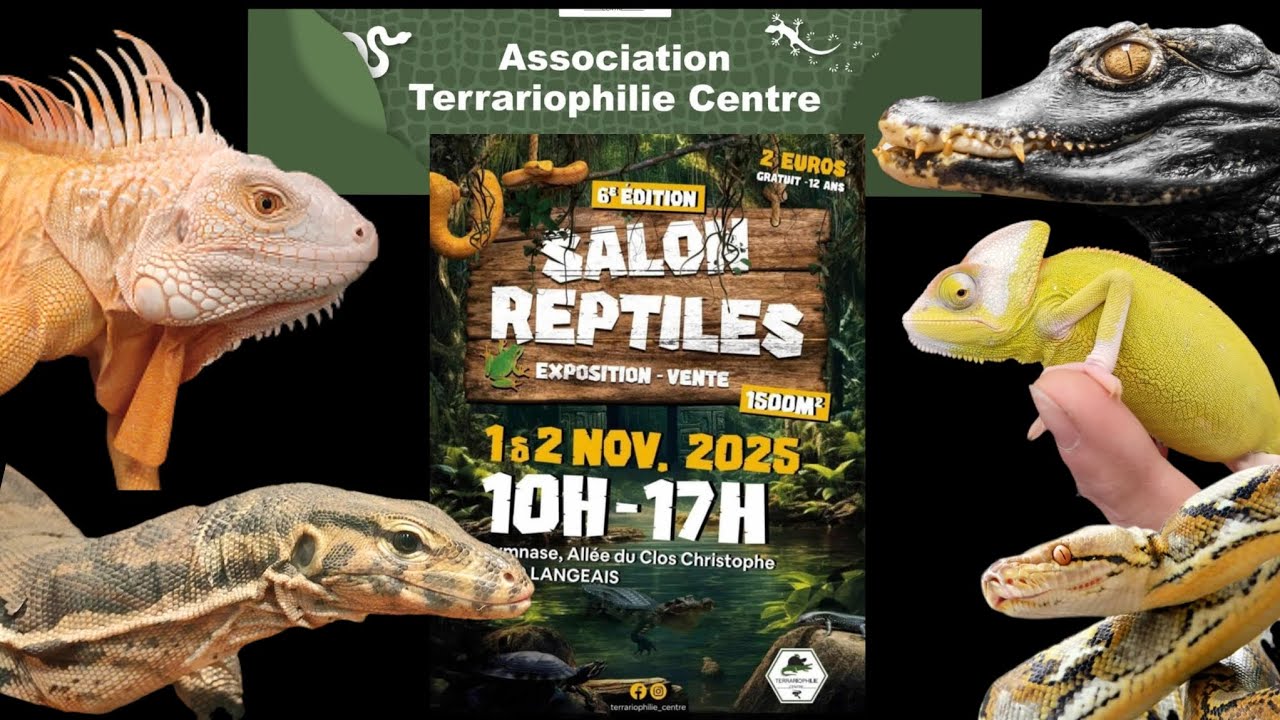 SALON REPTILES DE LANGEAIS 2025