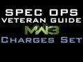 MW3 Veteran Spec Ops Guide: Charges Set 26.3 sec. (Gameplay Commentary)