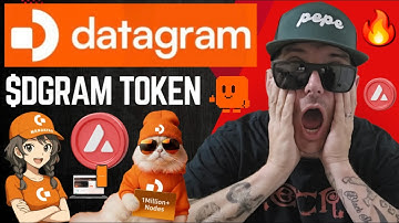 $DGRAM - DATAGRAM NETWORK TOKEN CRYPTO COIN HOW TO BUY DGRAM MEXC GLOBAL TGE NEW AVAX AVALANCHE AI