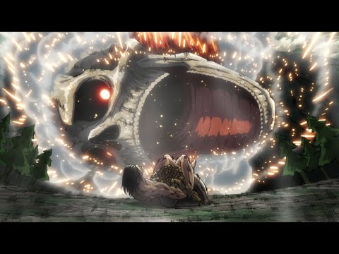 진격 vs 갑옷 거인 싸움 장면 | 진격의 거인(Attack on Titan)