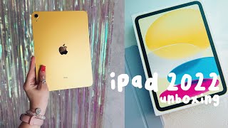 Распаковка iPad 10 2022 Wi-Fi 64гб | Aesthetic Unboxing iPhone | Nadish