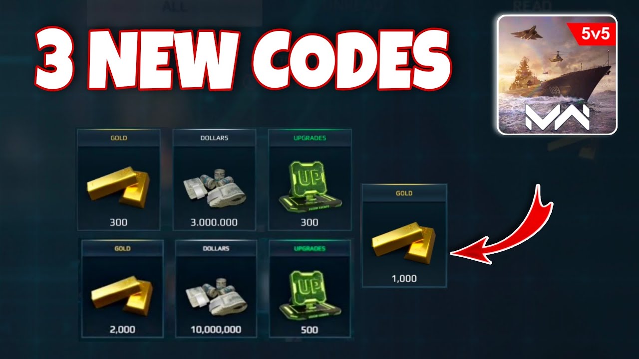 Modern warships promo codes 2022 october | Modern wardhips promo codes ...