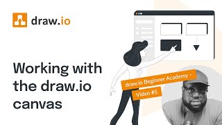 Working with the draw.io canvas | draw.io Beginner Academy - Video #5 screenshot 5